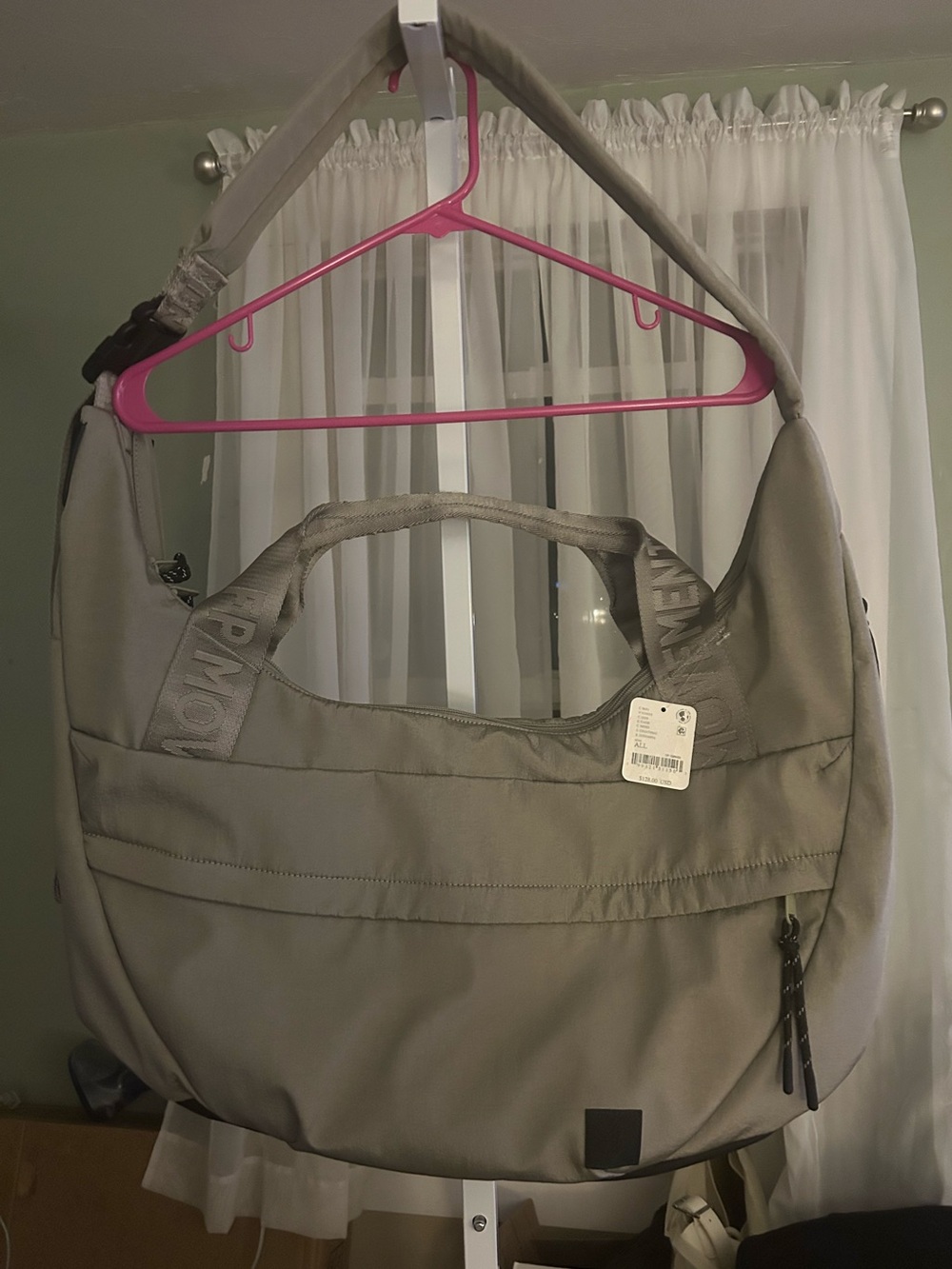 Free People Movement MVP Duffle Bag in the color Mineral Gray